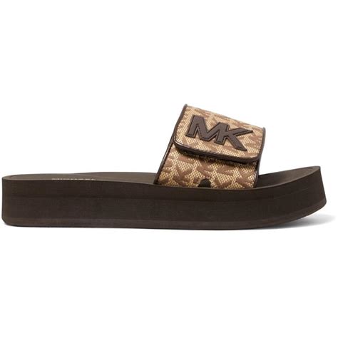 michael kors mens sliders|mickael kors sliders ladies.